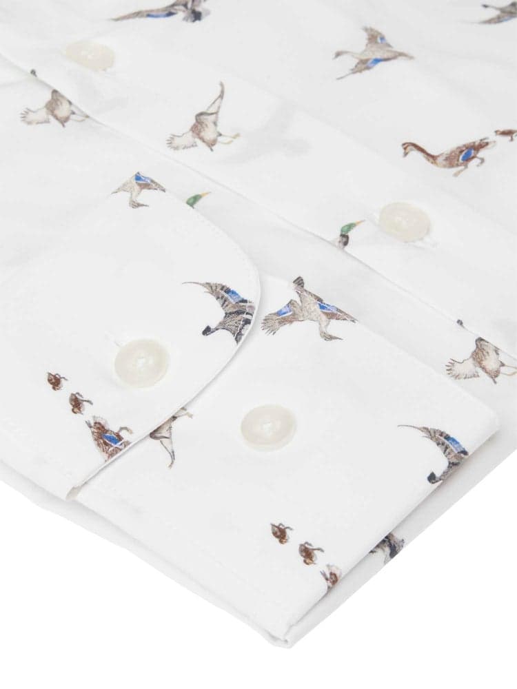 Danson Contemporary Fit Shirt Men Ducks in a row, view: 4