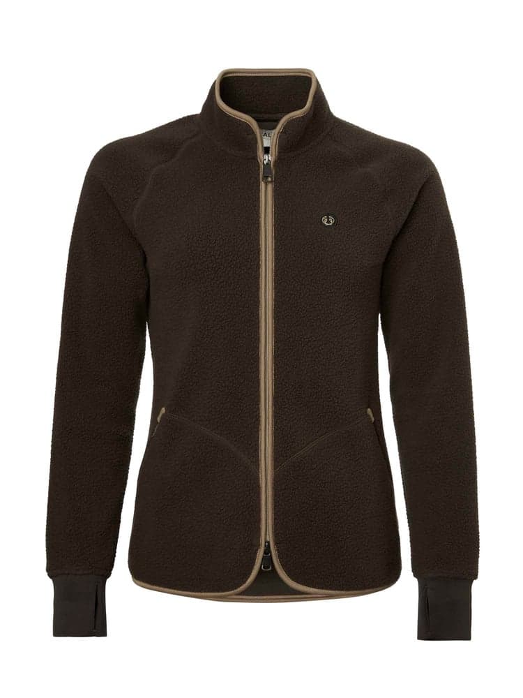 Pax Light Pile Jacket Women Leather Brown, view: 0