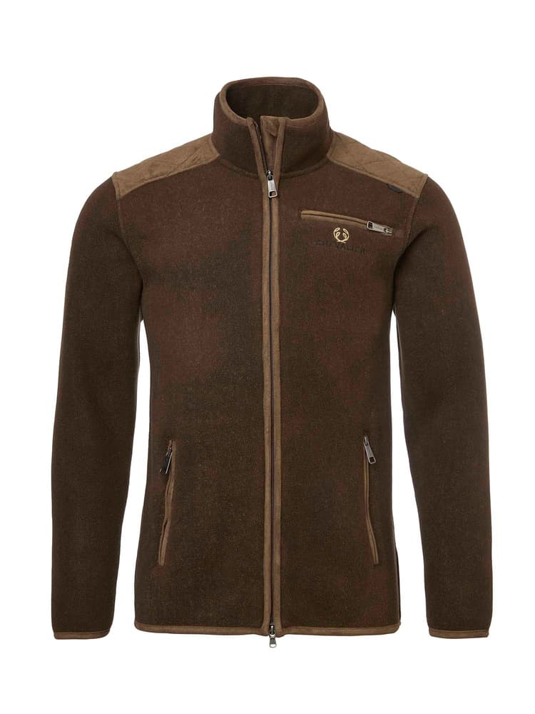 Ashwick Fleece Jacket Men Brown, view: 0