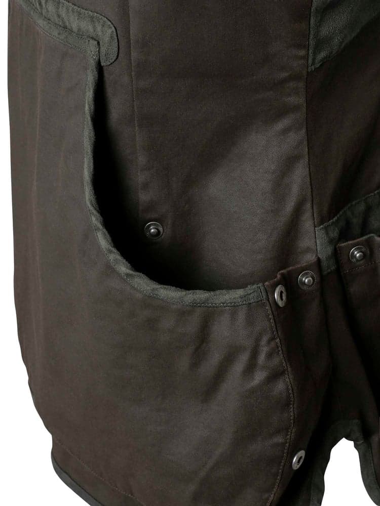 Vintage Dogsport Vest Women Leather Brown, view: 3