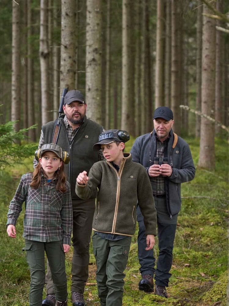 Mainstone Fleece Jacket Junior Autumn Green, view: 1