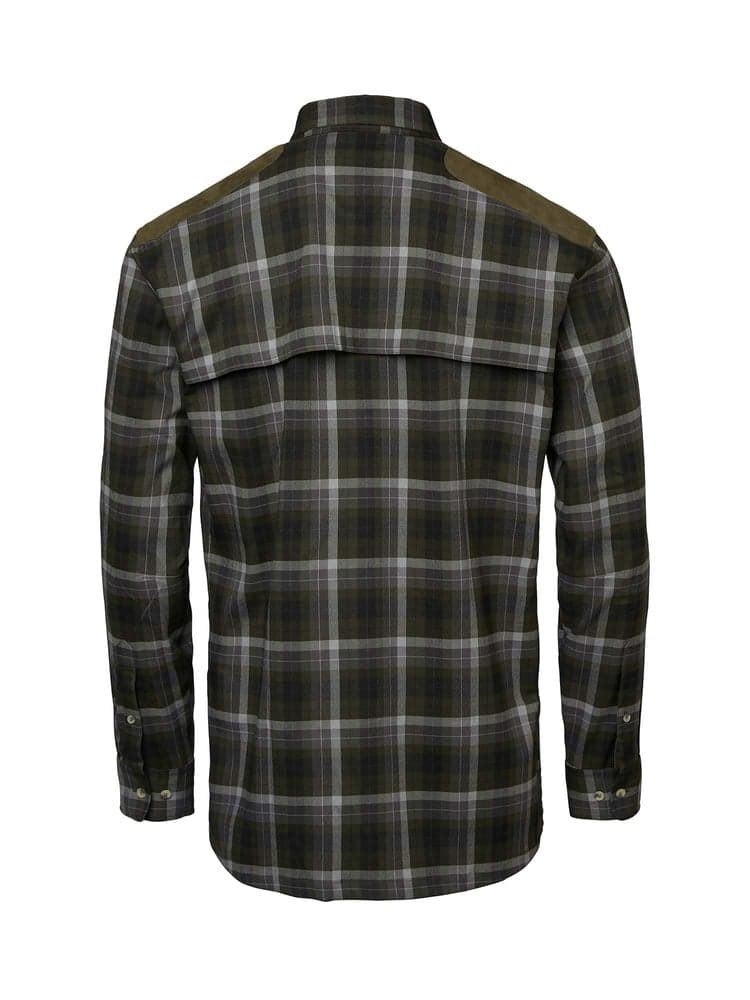 Chill Shooting Fit Coolmax Shirt Men Fern Green Checked, view: 2