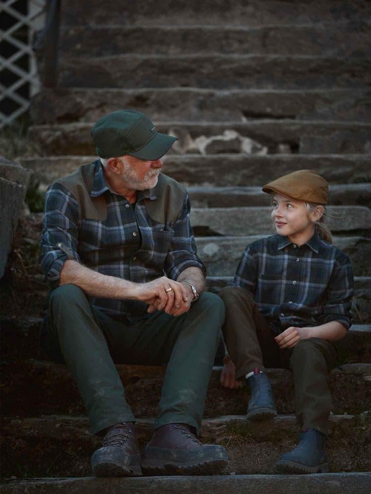 Chill Shooting Fit Coolmax Shirt Men Fern Green Checked, view: 1