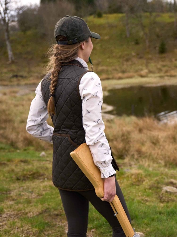 Blair Shooting Fit Shirt Women Ducks on the move, view: 1