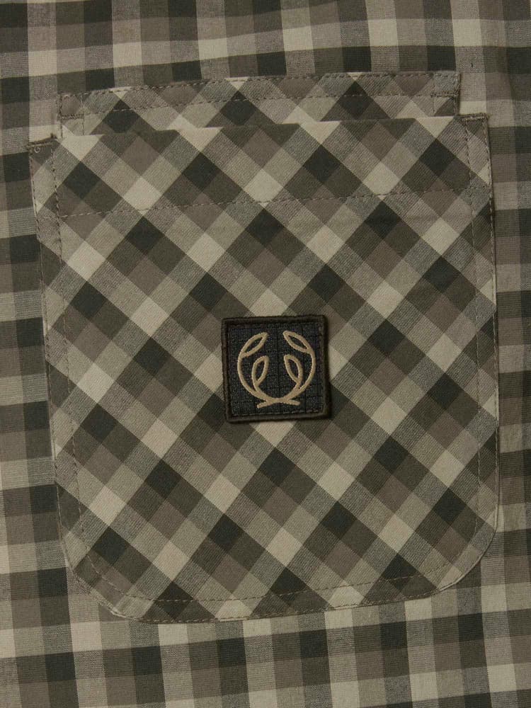 Creek Shooting Fit Coolmax Shirt Men Mink Brown Checked, view: 5