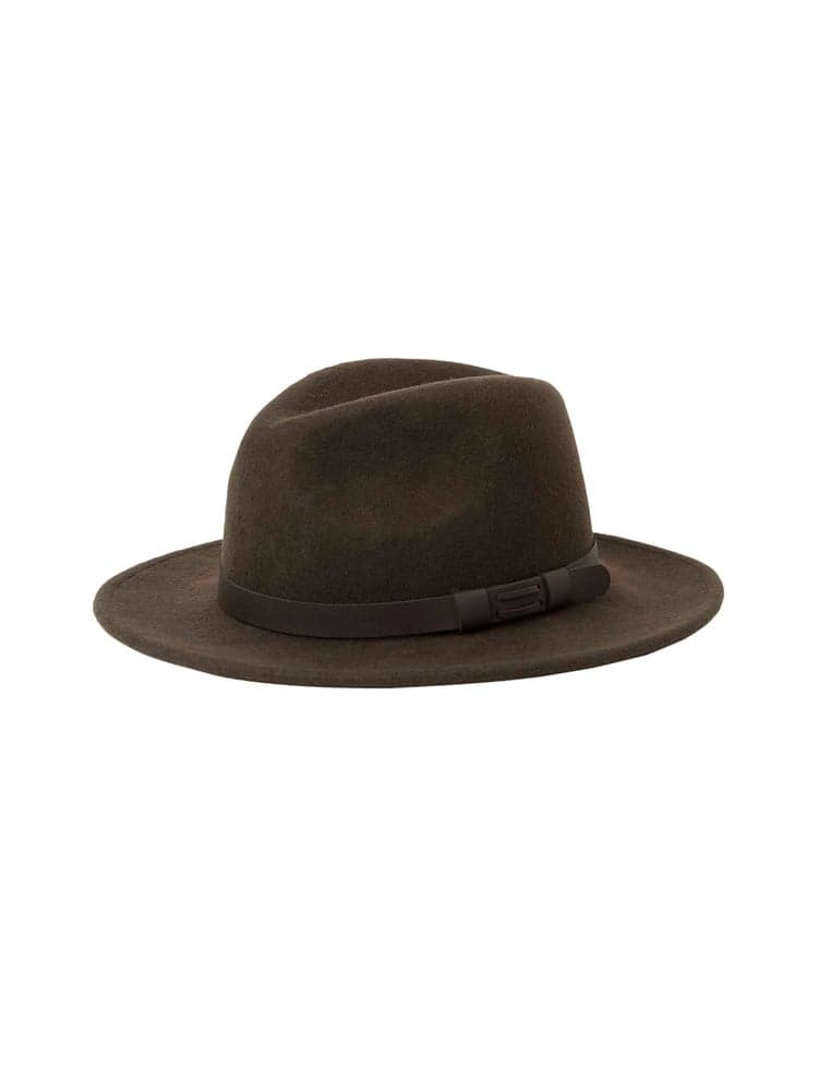 Skye Wool Hat Leather Brown, view: 0
