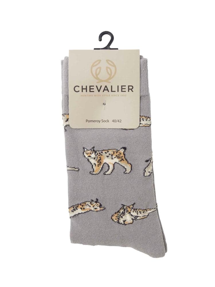 Pomeroy Socks Lynx Grey Melange, view: 1