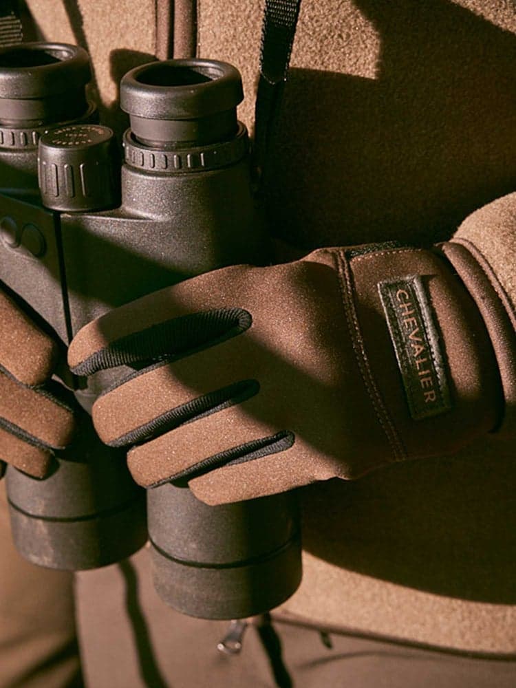 Scale Neoprene Gloves Dark Autumn Green, view: 1