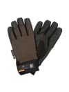 Waterproof Shooting Gloves Leather Brown