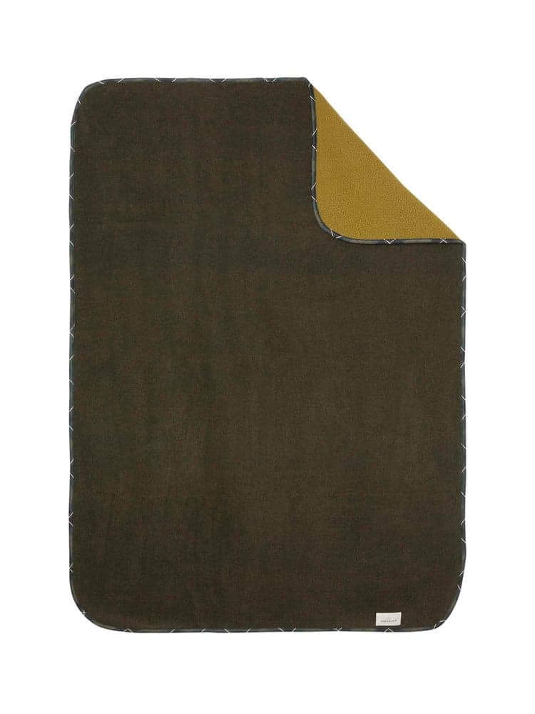 Mainstone 75 y Anniversary Blanket Autumn Green Checked, view: 1