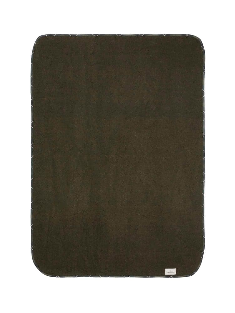 Mainstone 75 y Anniversary Blanket Autumn Green Checked, view: 2