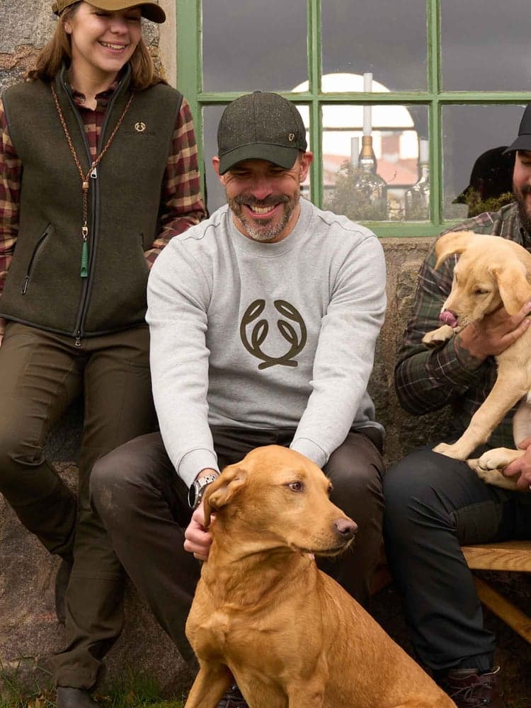 Symbol Sweatshirt Men Grey Melange, view: 1