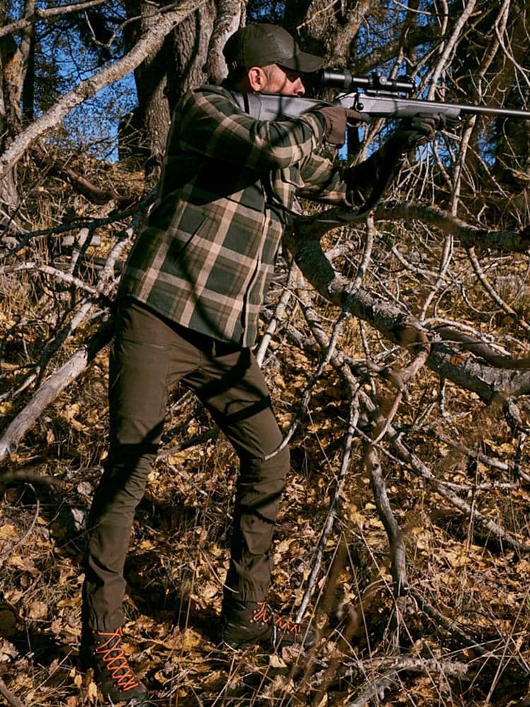 Spey Stretch Pants Men Tobacco Green, view: 1