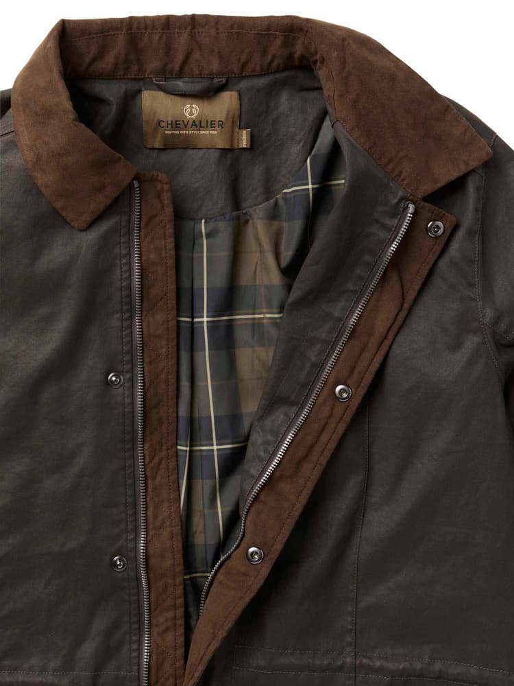 Vintage Original Jacket Men Leather Brown, view: 2
