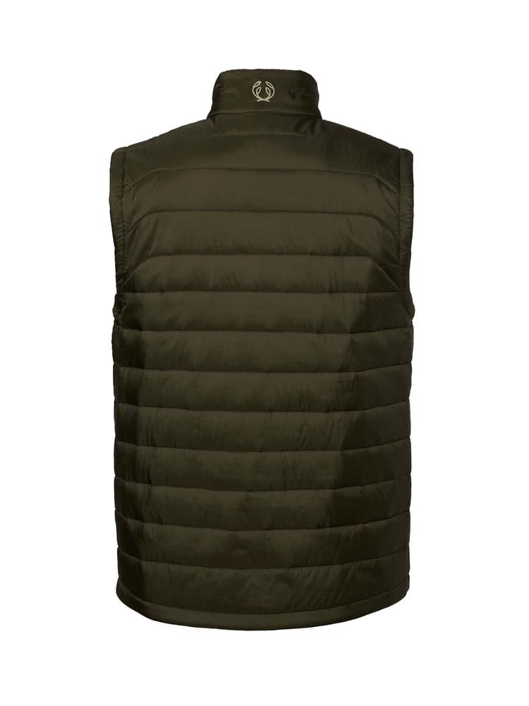 Exton Padded Vest Men Dark Forest Green, view: 1