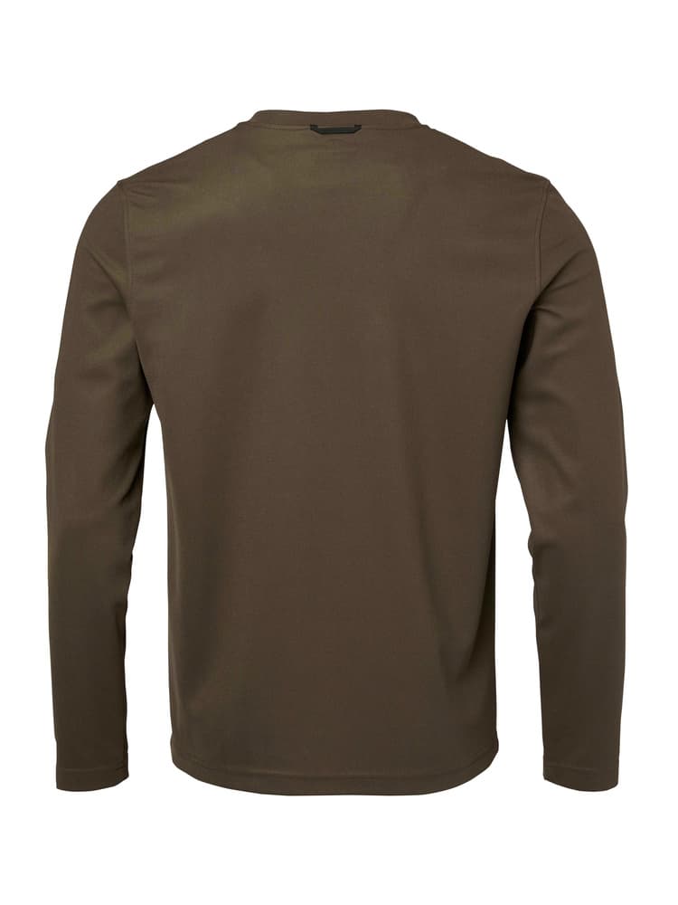 Stalker Technical Longsleeve T-shirt Men Fallow Brown, view: 2