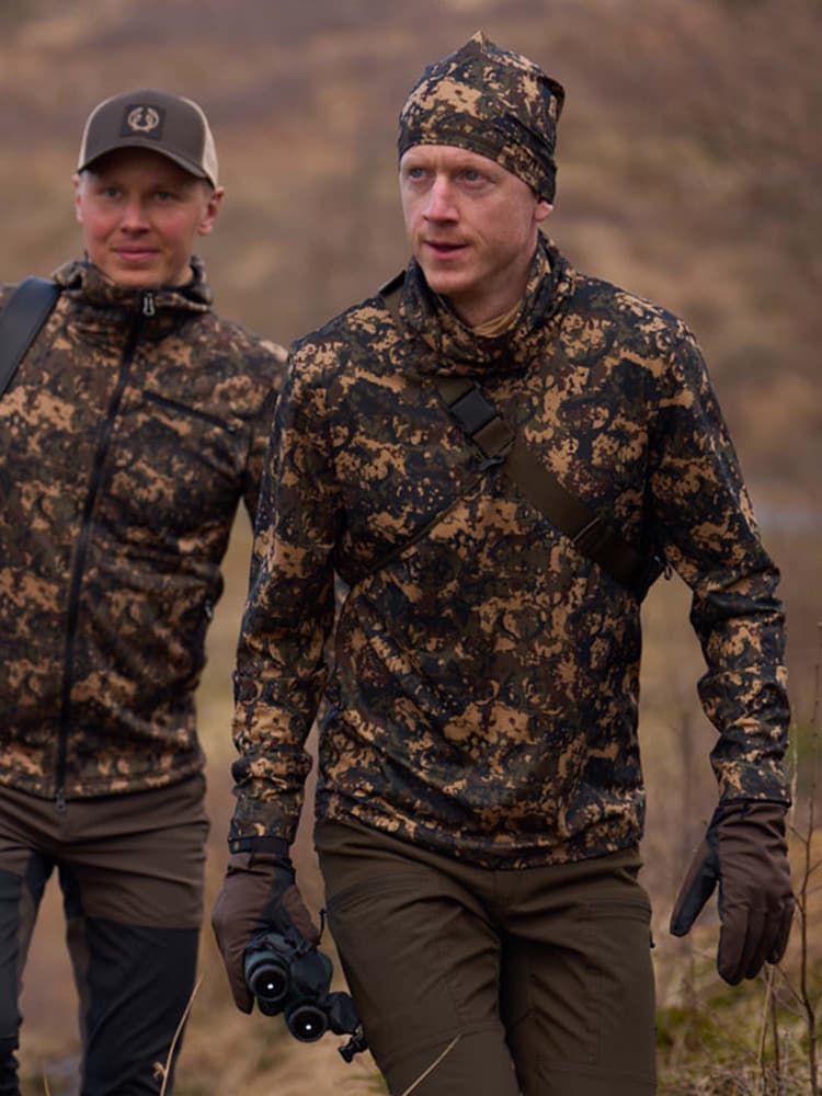 Stalker Technical Longsleeve T-shirt Men Antler Camouflage, view: 1