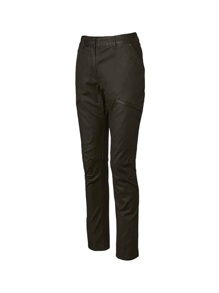 Vintage Original Pants Women Leather Brown, view: 1