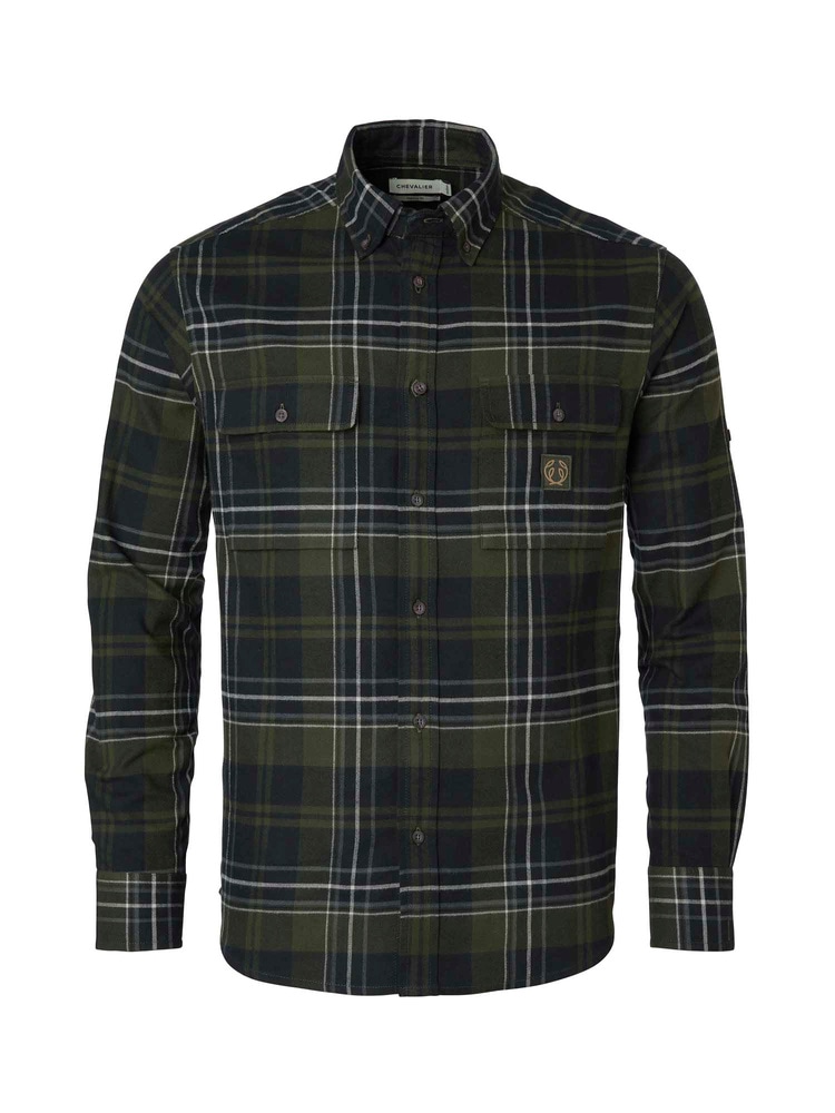 productCard.productImage: Heron Flannel Shirt Men October Green Checked