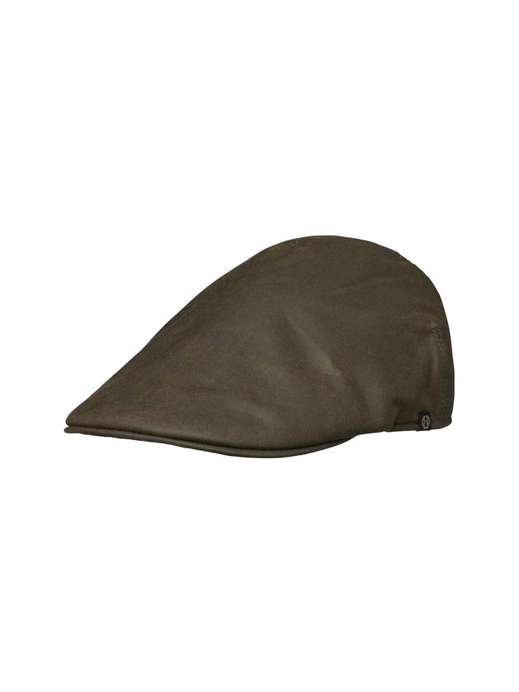 productCard.productImage: Torre Waxed Cotton Sixpence Cap Leather Brown