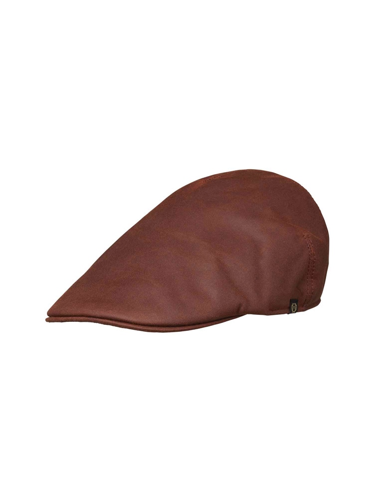 productCard.productImage: Torre Waxed Cotton Sixpence Cap Burgundy