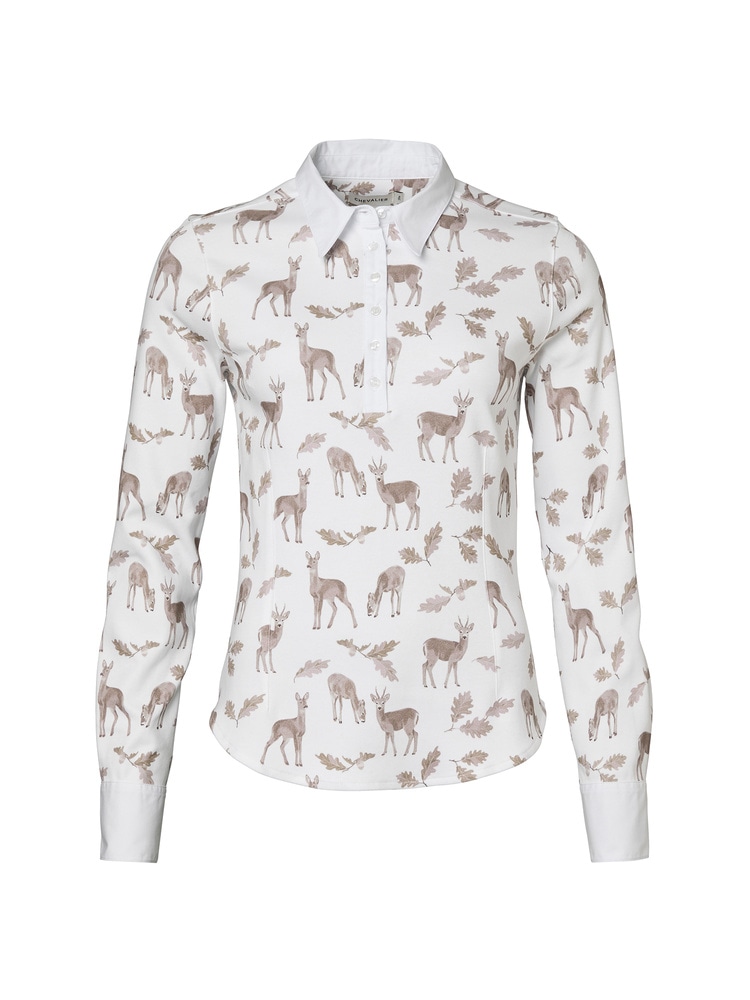 productCard.productImage: Leslie Half Placket Jersey Shirt Women Oh Deer Pink